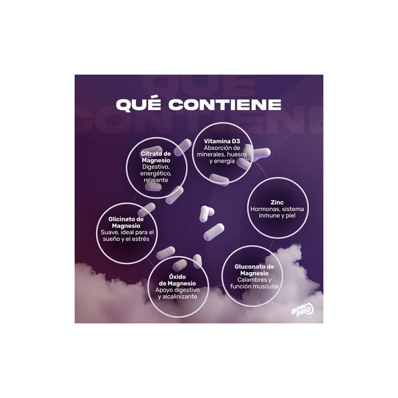 Suplemento Berberina Magnesio Bpn Pro Cápsulas Atletas