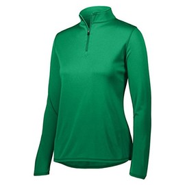 Augusta Sportswear Ladies Attain Wicking 1/4 Zip Pullover Kelly L