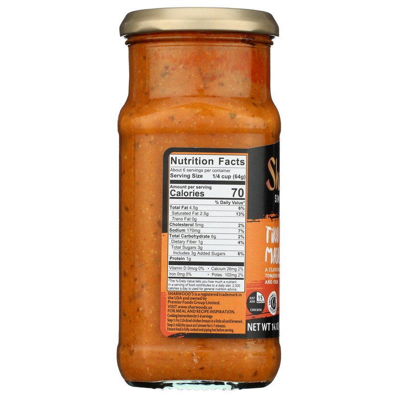 Sharwood Tikka Masala Cooking Sauce, 14.1 oz