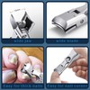 Nail Clippers with Catcher- DRMODE Wide Jaw Opening Nail Clippers
