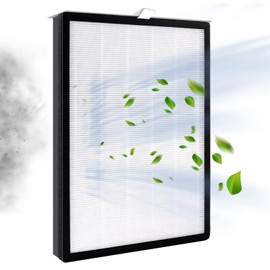 400 True HEPA 14 Replacement Filter for Air Purifier, Suitable for PuroAir 400 Air Purifier, 3-In-1 Replacement Filter and Activated Carbon Filter for Smoke, Pet Dander, Dust and More, 1PCS