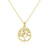 Philip Jones Gold Plated Tree of Life Necklace Created with