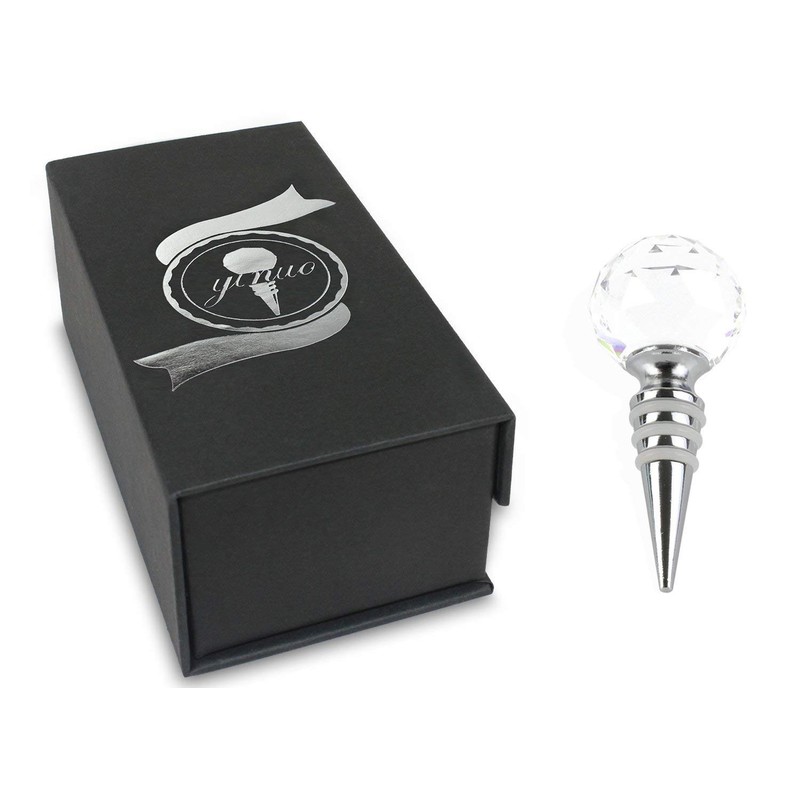YINUO HJSR0001 Metal Diamante Cristallo Palla Tappo Della Bottiglia Vino