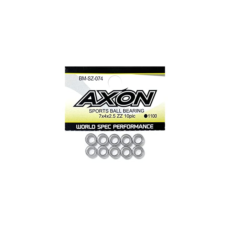 AXON SPORTS BALL BEARING 7x4x2.5 ZZ 10pic BM-SZ-074