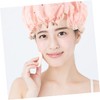 TOVINANNA Pcs Reusable Shower Caps for Women Hair Drying Hats