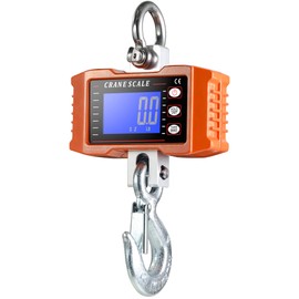 1000kg / 2000lb Digital Industrial Crane Scale, Heavy Duty Electronic Hanging Scale, High Accuracy, for Indoor Farm Factory Outdoor