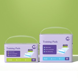 Lavender Scent Dog Training Pads, Heavy Duty Absorbent Puppy Pee Pads for Potty Training, Leak-Proof Odor Control Pet PadsSize: 22'' * 22'', Color: Purple