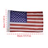 Boat American Flag Pole Kit,12''x18'' Pontoon Boat Flags,US Flag Holder