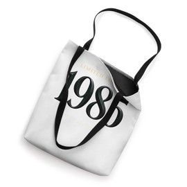 40th Birthday Man Woman 40 Years 1985 Decorative Funny Gift Tote Bag