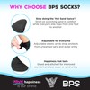 BPS 'Second Skin' Water Socks (Black - Low Cut V2,