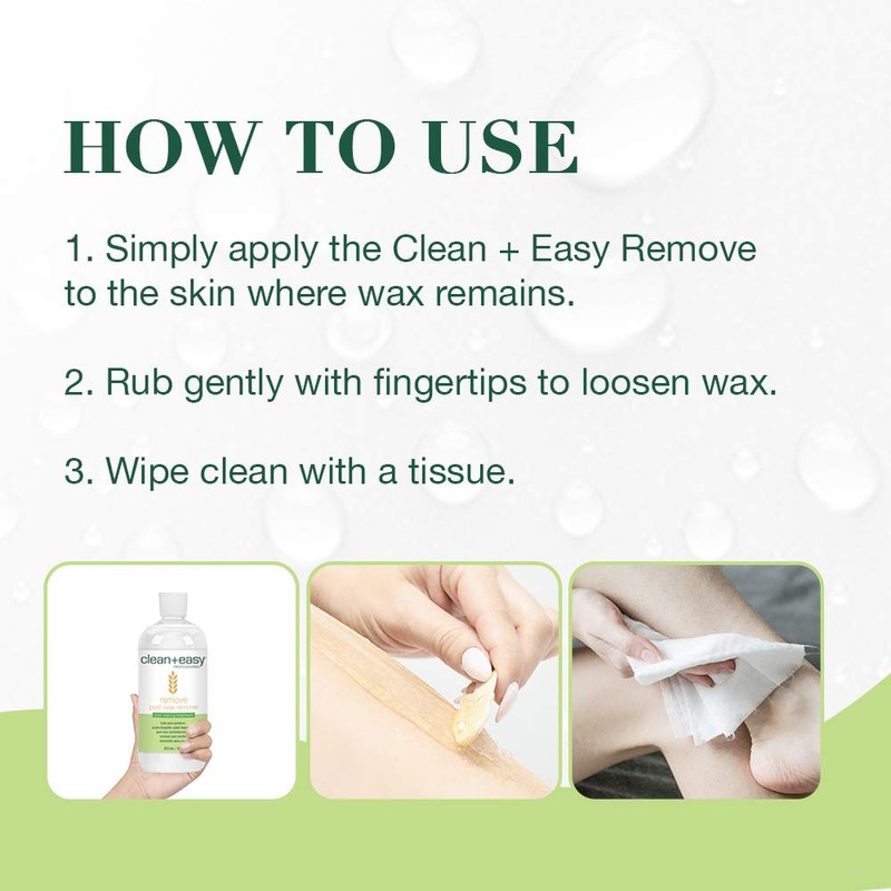 Clean + Easy After Wax Remover – After Wax Care