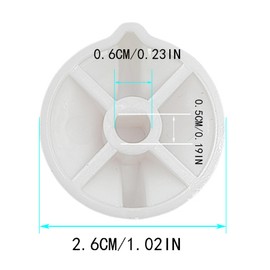 2PCS Timer Switch Knob,146MT574 Timer Knob Replacement for Intermatic Compatible with FD Series Spring Wound Timers