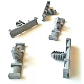 Nylon-Clips 5 Nylon Wiring Harness Retainers Clips Fasteners 9mm x 37mm Fit Buick NOS