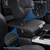 for RAM 2009-2018 Center Console Cover Anti-Scratch Waterproof Leather Armrest