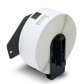 BETCKEY - Compatible Address Labels Replacement for Brother DK-1201 (1.1 in x 3.5 in), Use with Brother QL Label Printers [1 Rolls/400 Labels]