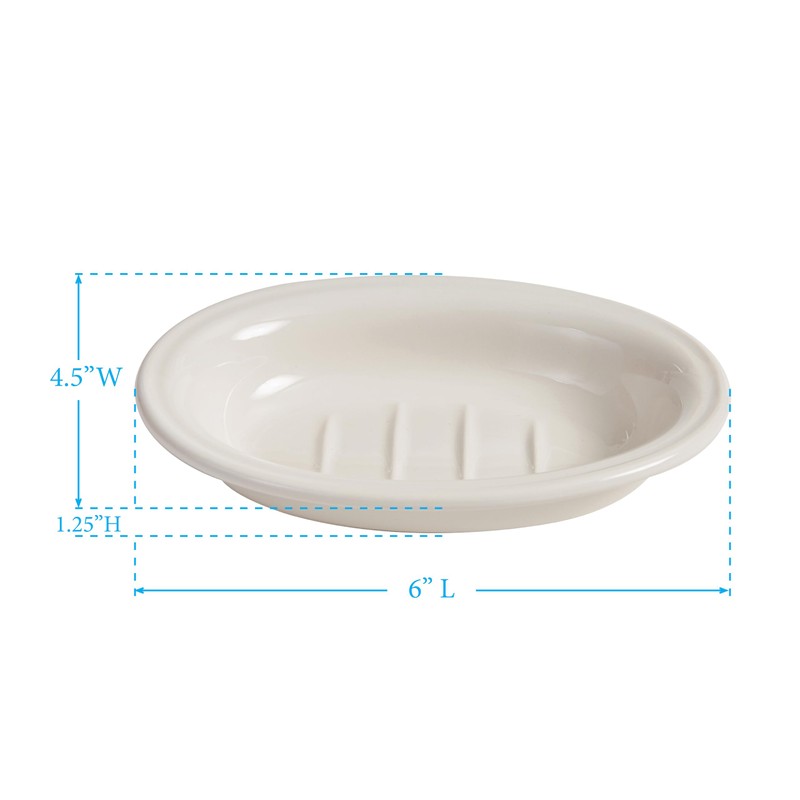 Park Designs Ironstone Oval Soap Dish