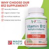 Energy Supplement, Vitamin B12 Complex High Strength Vegan Tablets |