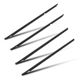 OCPTY 4PCS Car Outer Door Window Molding Trim Weatherstrip Window Seal Compatible with 2001-2005 For Lexus IS300 3.0L, Replace 75710-53011, 75720-53011, 75730-53011, 75740-53011