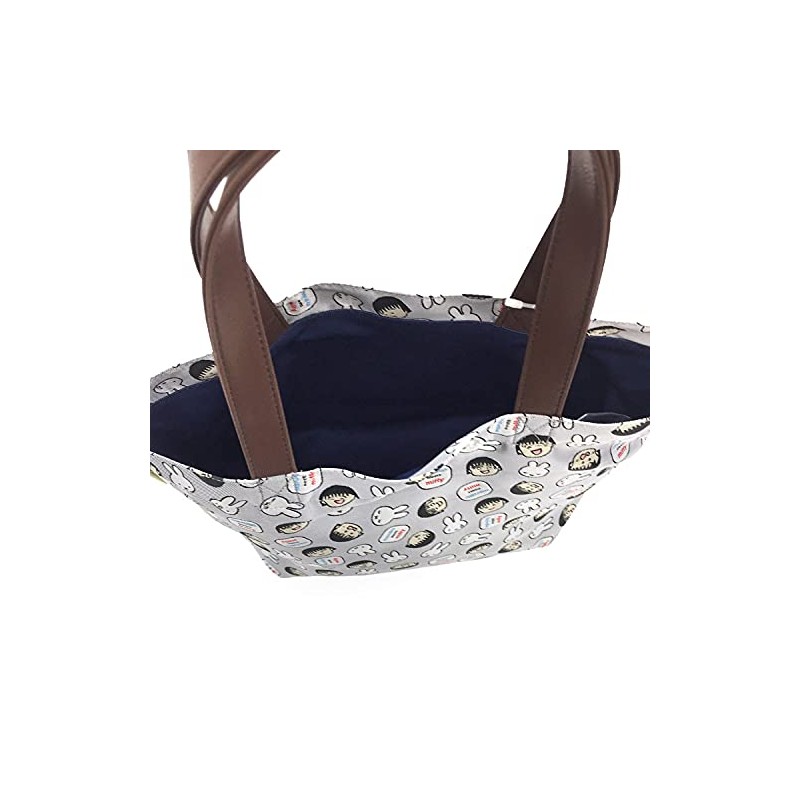 Watanabe maruko meets miffy jacquard tote bag maruko meets miffy,