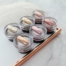 Bonnie B Nail Ash Gold Powder 6 Types / 보니비 네일 애쉬골드 파우더 6종
