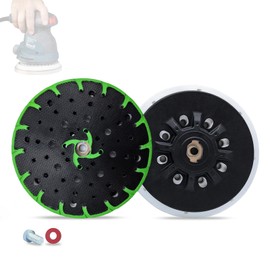 [6 Inch] 202458 Sandpaper Compatible with Festool, Sanding Pad for Sander ETS EC150/3 EQ, ETS EC 150/5 EQ, ETS 150/3 EQ, ETS 150/5 EQ Sander, 17/49 Hole (Soft)