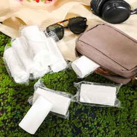 Affrolling 6 Rolls Soft Toilet Paper Rolls Packable Camp Toilet Tissue Soft Travel Toilet Paper Coreless Travel Size Toilet Paper for Camping Hiking Outdoors
