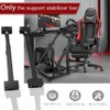 Supllueer Racing Simulator Stand Support Arm Reinforcement Accessory, Exactly Matches