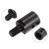 sourcing map Rotary Tool Motor Shaft Coupler M10 12mm Sleeve