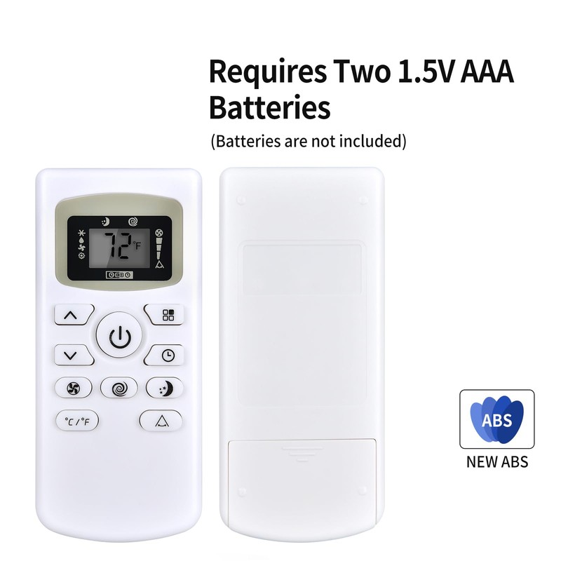 HZIME Universal Remote Control Suitable for Black Decker A/C Air