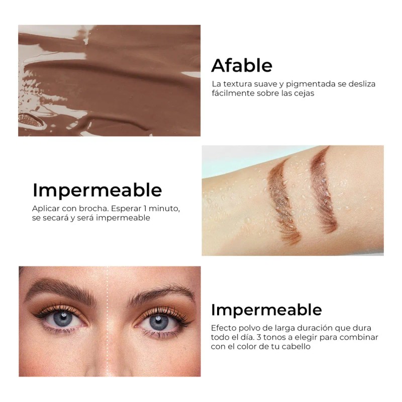 Sace Lady Gel Fijador De Cejas Waterproof 24h Profesional 01