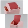 Dehouse 12 L Trash Bin with Swing-top Lid, Plastic Small