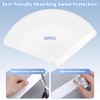 60 PCS Hat Sweat Liner,Prevents Stains Absorbent Shields Protector Bands,Absorbing