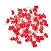 CHANZON 100 pcs 5mm Blinking Red LED Diode Lights 1.5Hz