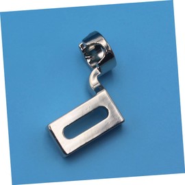 Operitacx 2pcs Sewing Machine Presser Foot Patchwork Foot Invisible Zipper Foot Sewing Quilting Presser Foot Sewing Machine Assesseries Joining Foot Zinc Alloy Electric Presser Bag