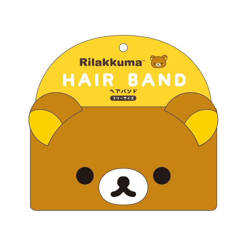 Tees Factory Rilakkuma Hair Band Rilakkuma H 3.9 x W