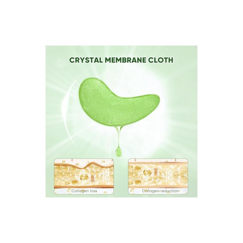 Parches de ojos Aloe Vera 60 Piezas, Parches para las