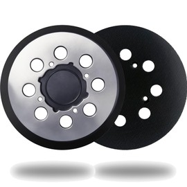 5 Inch 8 Hole Replacement Sander Pad for DeWalt DWE6423, 6423K, DWE6421, 6421K, DCW210B Random Orbital Sander - 2 Pack 5" Hook-&-Loop Sanding Pad for Part Number DWE64233 & N329079