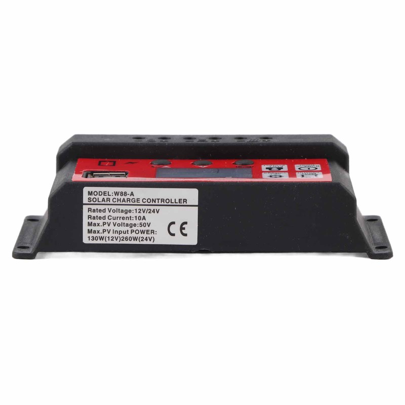 Solar Charge Controller Adjustable Solar Panel Battery Intelligent Regulator with