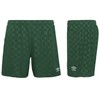 Umbro Women's Checkered Short, Forest Green, Large