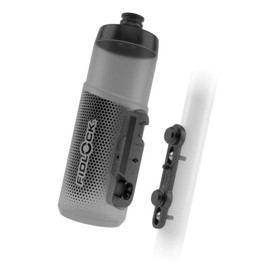Fidlock Twist Bottle Set - Bicycle Drinks Bottle with Magnetic Bottle Holder, black, 600 ml