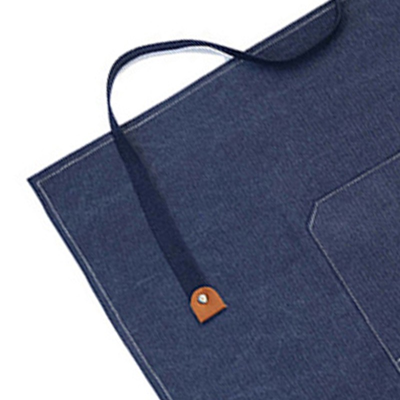 Woodworking Apron Thicken Canvas Waterproof Work Apron for Gardening Coffee