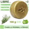Kit de 2 Shampoos Sólidos de Romero y Bergamota, 100gr