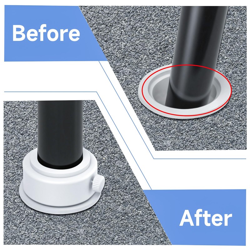 Umbrella Pole Stabilizer Reducer for Baja Pool Deck Sleeves, Pool