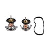 Mishimoto MMTS-F2D-08L Low-Temp Thermostat Compatible With Ford 6.4 Powerstroke 2008-2010