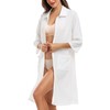 Lovasy Women's Zip Robes Waffle Dressing Gowns for Women UK