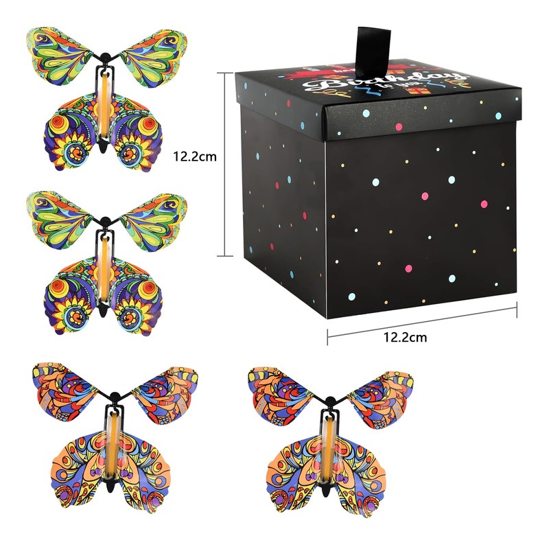 Butterfly Explosion Box, Explosion Box, Gift Box, Pop Up Surprise