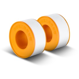 TRJIKAG Teflon Tape-2pack Plumber Tape for Pipe Joints - Leak-Proof Pipe Sealant Tape with High Temperature Resistance, Durable for Shower, Faucet, Hose, Sink Drain, Triangle Valve