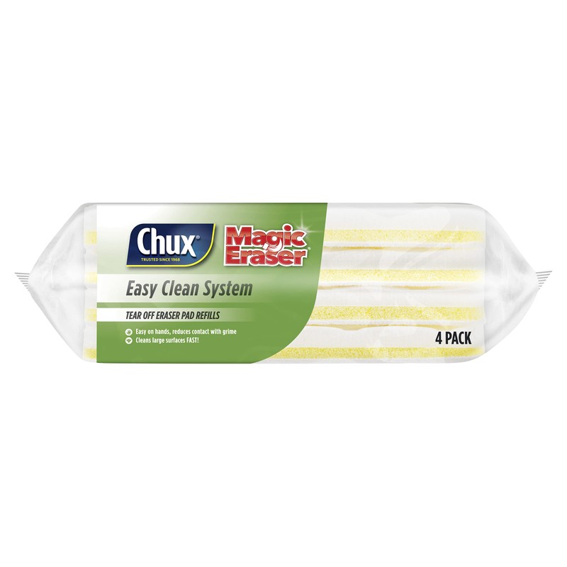 Chux Magic Eraser Easy Clean System Refill Sheets for Magic