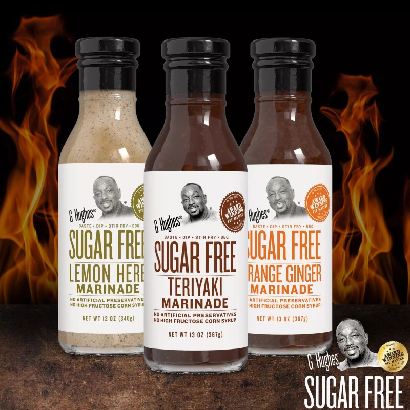 G Hughes Sugar Free Marinade Gift Set 3 Pack 12oz