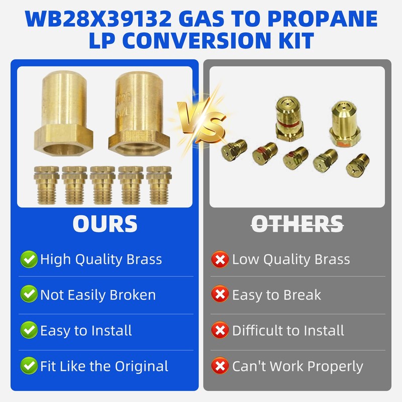 WB28X39132 WB28X24757 for Kenmore GE Appliance Lp Conversion Kit Gas